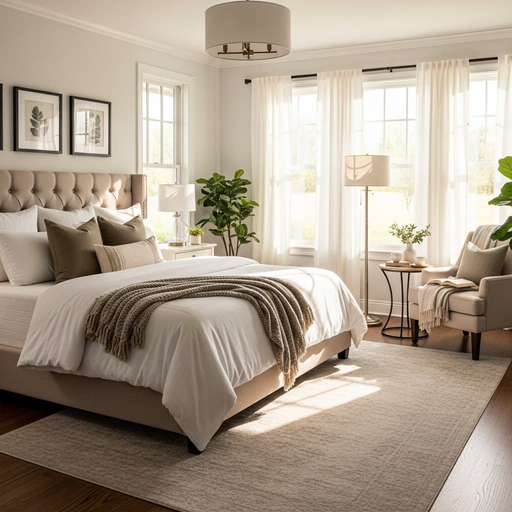 Bedroom - Part 4 - Lighting, Power, and Comfort